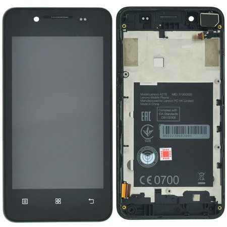Модуль (дисплей + тачскрин) для Lenovo A319