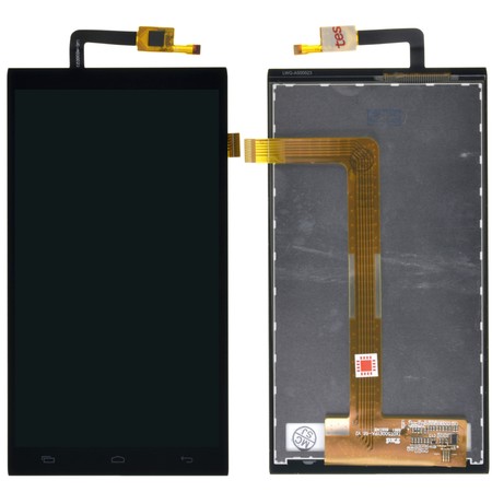 Модуль (дисплей + тачскрин) для Micromax AQ5001 черный