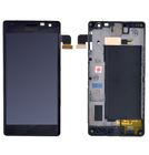 Модуль (дисплей + тачскрин) черный для Nokia Lumia 735 RM-1038