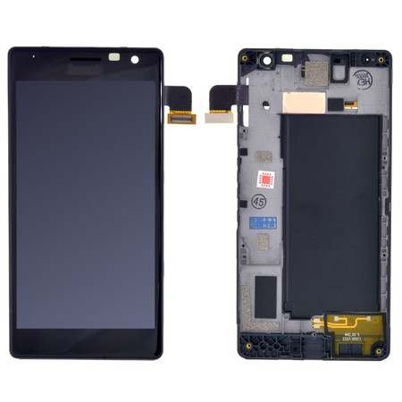 Модуль (дисплей + тачскрин) для Nokia Lumia 735 RM-1038 черный