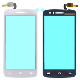 Тачскрин белый для Alcatel One Touch POP 2 5042D