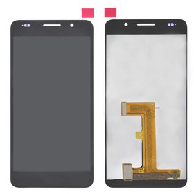 Модуль (дисплей + тачскрин) черный для Honor 6 (h60-l04)