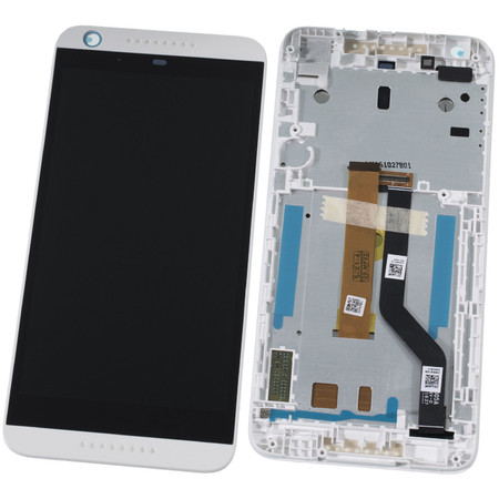 Модуль (дисплей + тачскрин) для HTC Desire 626 с белой рамкой