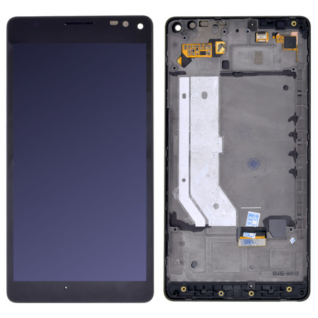 Модуль (дисплей + тачскрин) черный для Microsoft Lumia 950 XL DUAL SIM