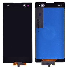 Модуль (дисплей + тачскрин) черный для Sony Xperia C3 Dual (D2502)