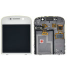 Модуль (дисплей + тачскрин) белый с рамкой для BlackBerry Q10