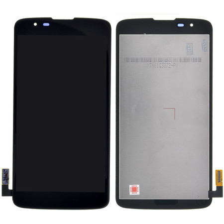 Модуль (дисплей + тачскрин) черный для LG K7 MS330