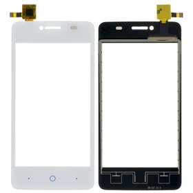 Тачскрин белый для ZTE Blade AF3