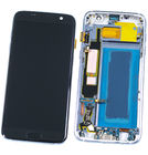 Модуль (дисплей + тачскрин) для Samsung Galaxy S7 edge (SM-G935FD) черный с рамкой