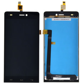 Модуль (дисплей + тачскрин) черный для Explay Indigo