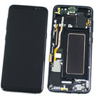 Модуль (дисплей + тачскрин) черный с черной рамкой (Premium) для Samsung Galaxy S8 (SM-G950F)