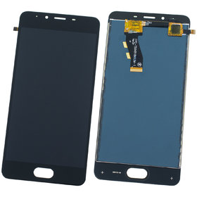 Модуль (дисплей + тачскрин) черный для Meizu U10