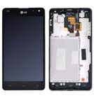 Модуль (дисплей + тачскрин) черный для LG Optimus G E975