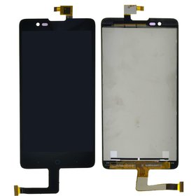 Модуль (дисплей + тачскрин) черный для ZTE Blade HN