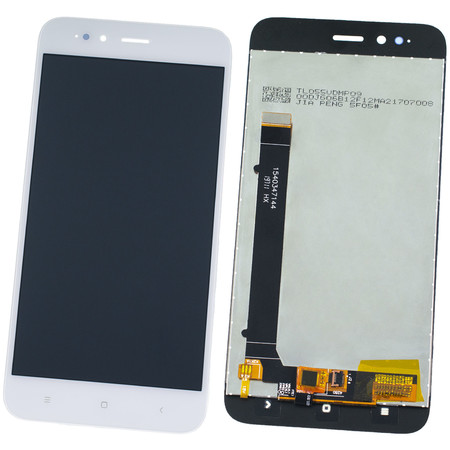 Модуль (дисплей + тачскрин) белый для Xiaomi Mi A1