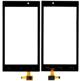 Тачскрин черный для Micromax A107 Canvas Fire 3