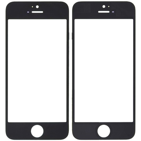 Стекло черный для Apple iPhone 5C (A1516)