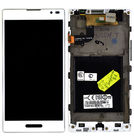 Модуль (дисплей + тачскрин) белый для LG Optimus L9 P760