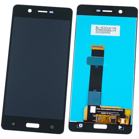 Модуль (дисплей + тачскрин) черный для Nokia 5 (2017) TA-1053