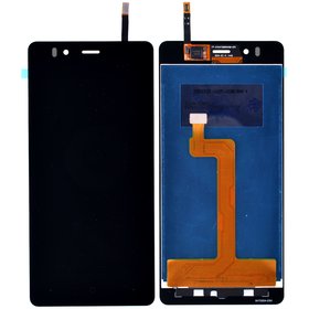 Модуль (дисплей + тачскрин) черный без рамки для Highscreen ICE 2