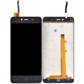 Модуль (дисплей + тачскрин) черный для Highscreen Easy Power