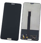 Модуль (дисплей + тачскрин) черный для Huawei P20 (EML-L29)