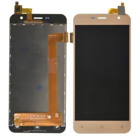 Модуль (дисплей + тачскрин) золотистый для Prestigio Muze B7 (PSP7511)