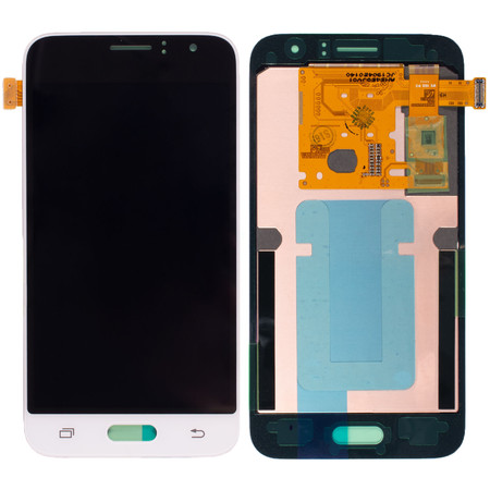 Модуль (дисплей + тачскрин) для Samsung Galaxy J1 (2016) (SM-J120F/DS) белый (Premium)