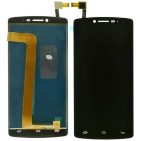 Модуль (дисплей + тачскрин) черный для Prestigio MultiPhone 5550 DUO PSP5550DUO