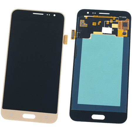 Дисплей Premium для Samsung Galaxy J3 (2016) SM-J320F/DS / (Экран, тачскрин, модуль в сборе) / AMS497HY01 MAIN REV2.6 / золотой