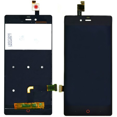 Модуль (дисплей + тачскрин) черный для ZTE Nubia Z9 mini NX511J