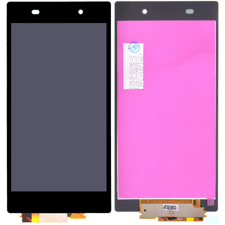 Модуль (дисплей + тачскрин) черный (Premium) для Sony Xperia Z1 (C6903)