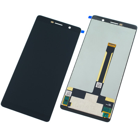 Модуль (дисплей + тачскрин) для Nokia 7 Plus (TA-1046, TA-1055) черный