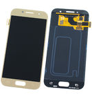 Модуль (дисплей + тачскрин) для Samsung Galaxy A3 (2017) (SM-A320F) золотистый (Premium)