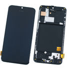 Дисплей Premium для Samsung Galaxy A40 SM-A405 / (Экран, тачскрин, модуль в сборе) / GH82-19672A / черный с рамкой