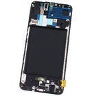 Дисплей Premium в рамке для Samsung Galaxy A70 SM-A705 (экран, тачскрин, модуль в сборе) черный