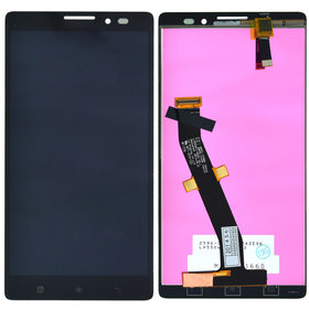 Модуль (дисплей + тачскрин) черный для Lenovo Vibe Z K910
