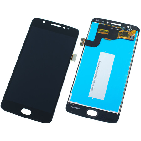Модуль (дисплей + тачскрин) черный для Motorola Moto E4 (XT1767)