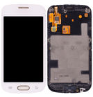 Модуль (дисплей + тачскрин) белый с рамкой для Samsung Galaxy Trend (GT-S7390)