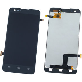 Модуль (дисплей + тачскрин) черный для ZTE V975 Geek