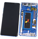 Модуль (дисплей + тачскрин) черный с синей рамкой (Premium) для Samsung Galaxy Note 8 (SM-N950)