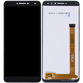 Модуль (дисплей + тачскрин) черный для Alcatel 3v 5099D