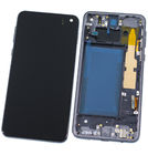 Модуль (дисплей + тачскрин) черный с рамкой (Premium LCD) для Samsung Galaxy S10e (SM-G970F)