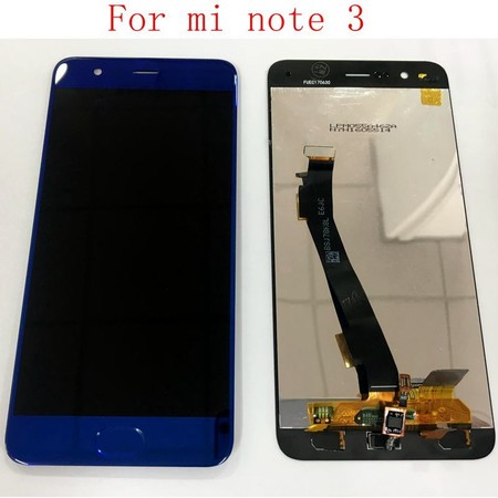 Модуль (дисплей + тачскрин) синий для Xiaomi Mi Note 3
