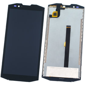 Модуль (дисплей + тачскрин) черный для Blackview BV9000 Pro