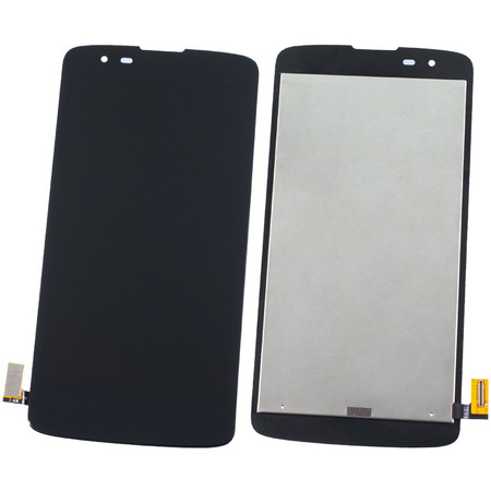 Модуль (дисплей + тачскрин) черный для LG K8 K350E