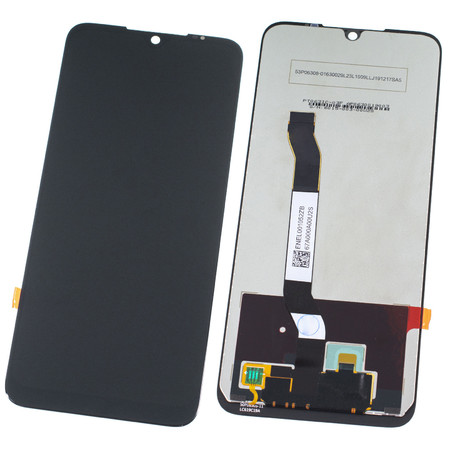 Модуль (дисплей + тачскрин) черный для Xiaomi Redmi Note 8T