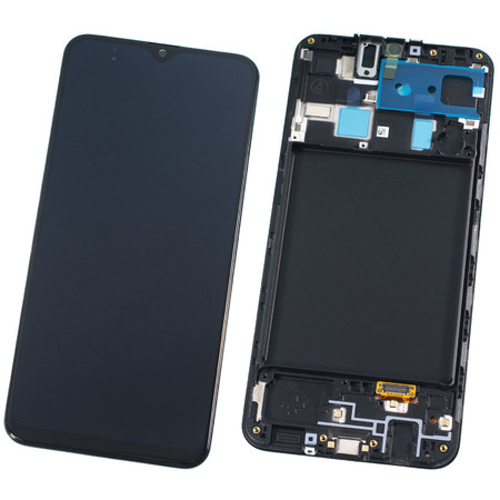 Дисплей Premium LCD для Samsung Galaxy A20 SM-A205 / (Экран, тачскрин, модуль в сборе) / GH82-19571A