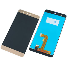 Модуль (дисплей + тачскрин) золотистый для Honor 6 Plus