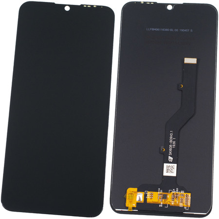 Модуль (дисплей + тачскрин) черный для ZTE Blade A5 2020